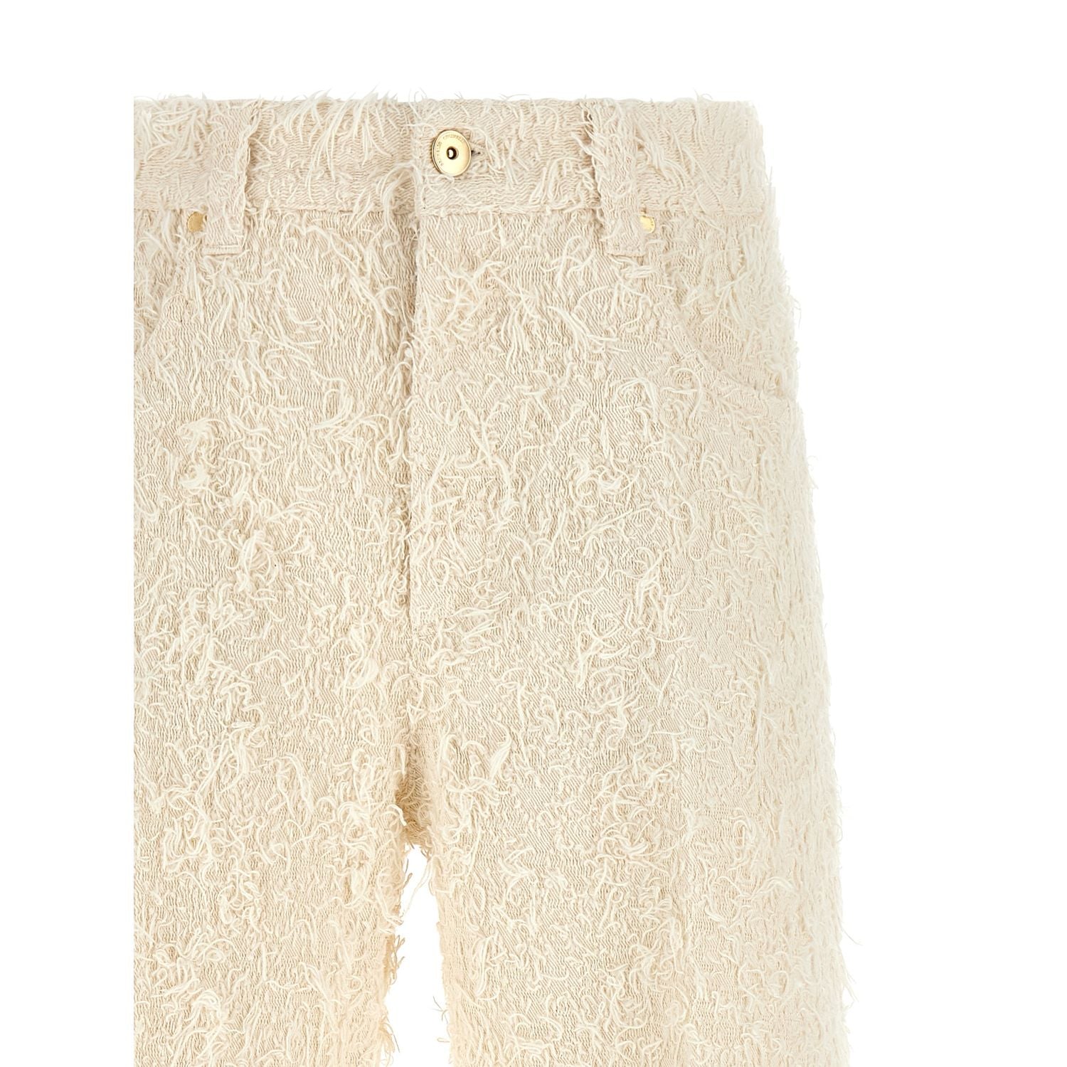 Brunello Cucinelli Beige Cotton Casual Pants