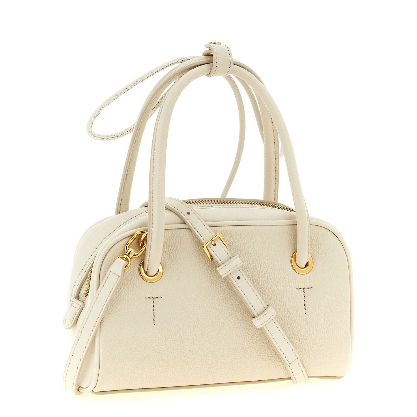 Furla White Calfskin Handbag