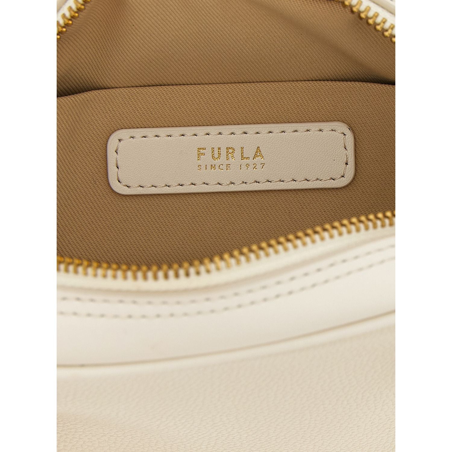 Furla White Calfskin Handbag