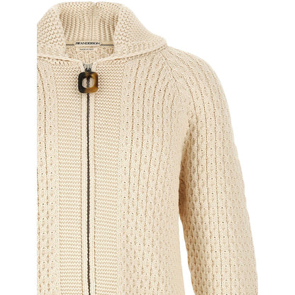 J.W.Anderson White Cotton Cardigan