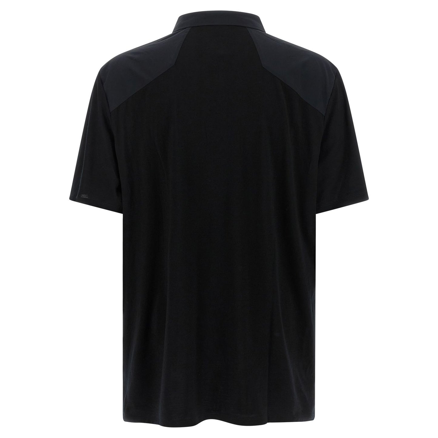 Arc'teryx Veilance Black Wool Polo Shirt