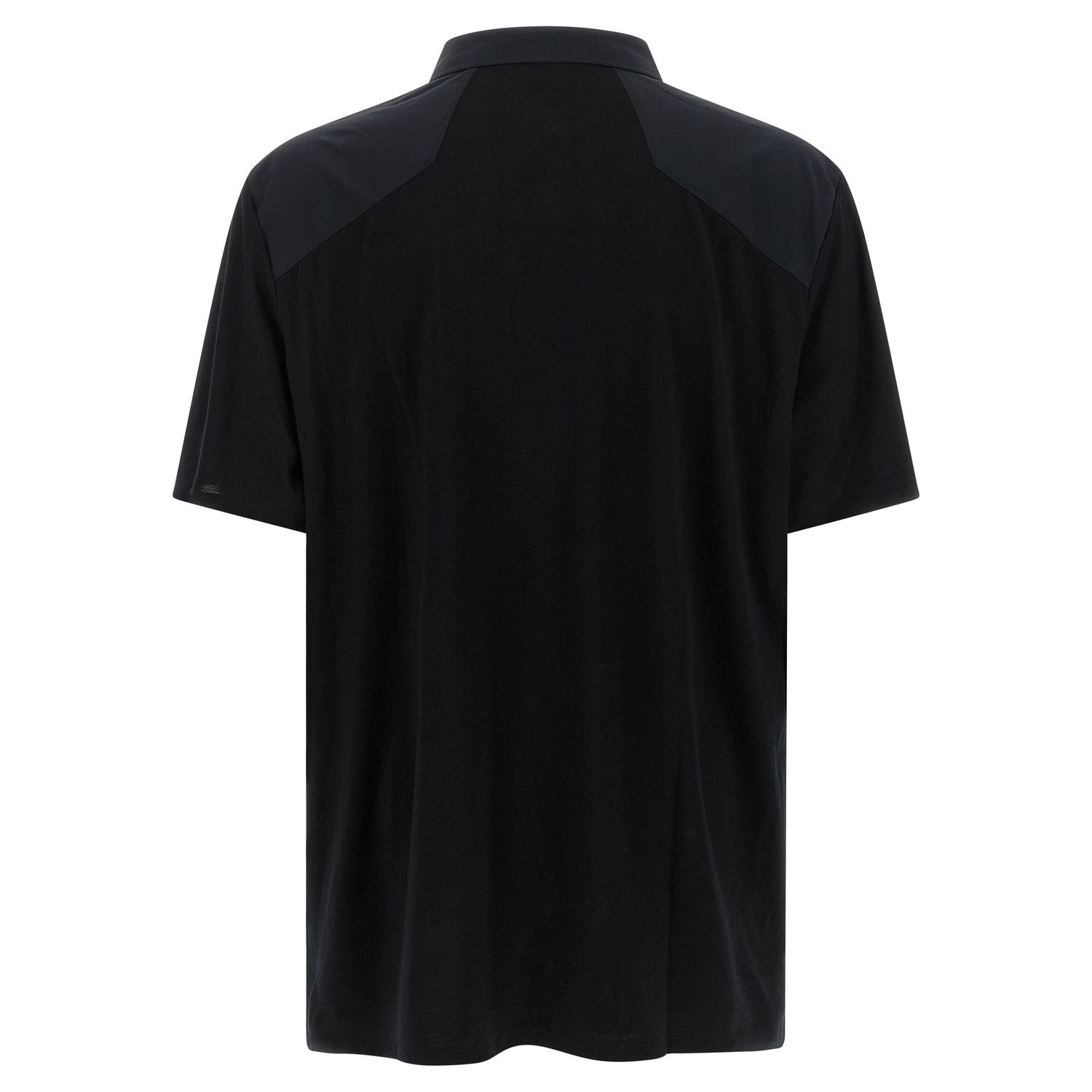 Arc'teryx Veilance Black Wool Polo Shirt