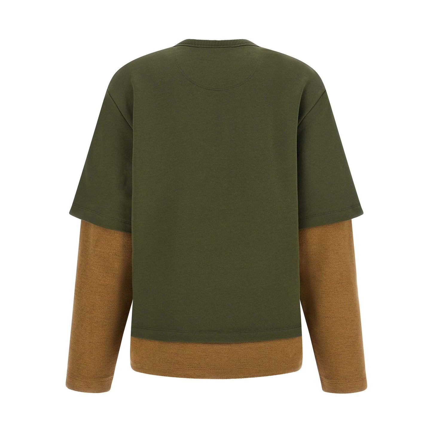 The Attico Bicolor Cotton Sweatshirt