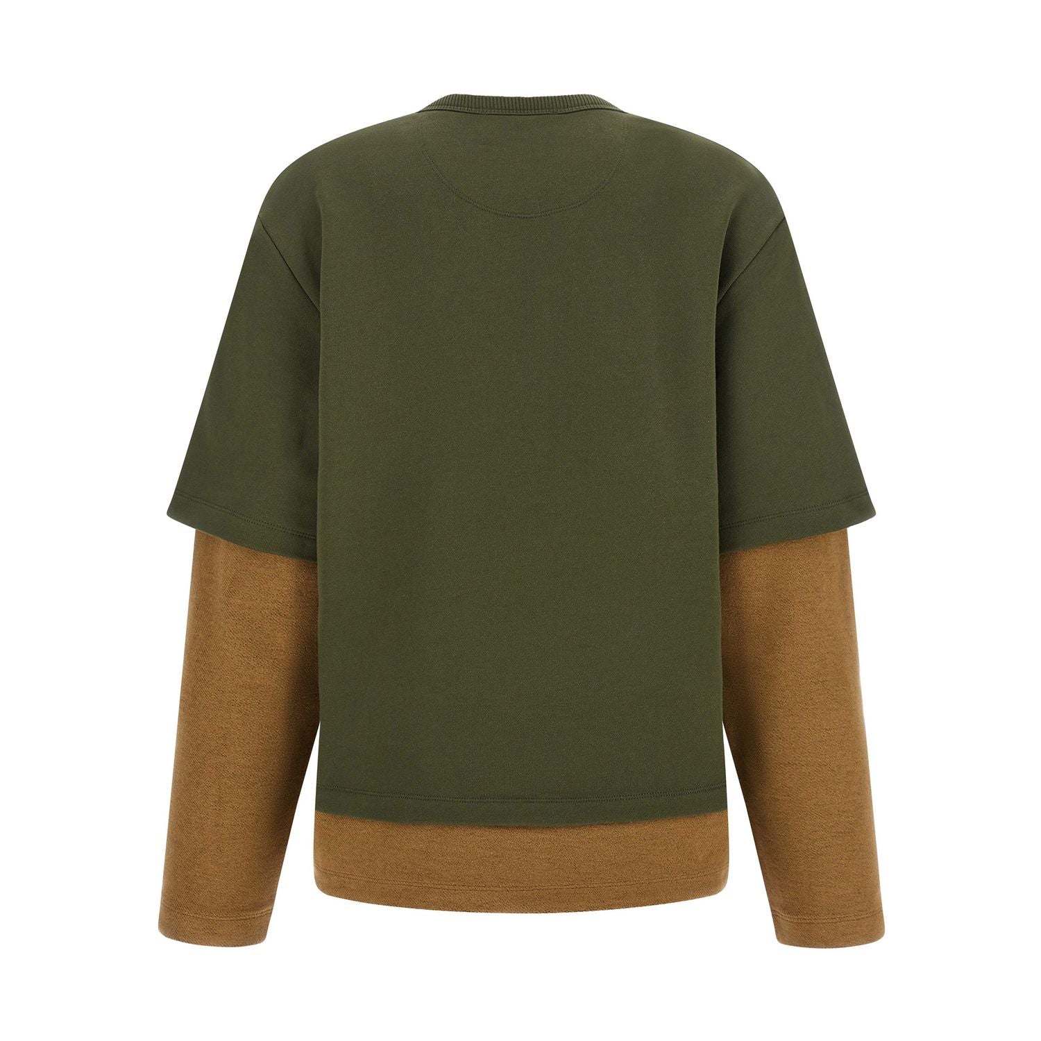 The Attico Bicolor Cotton Sweatshirt
