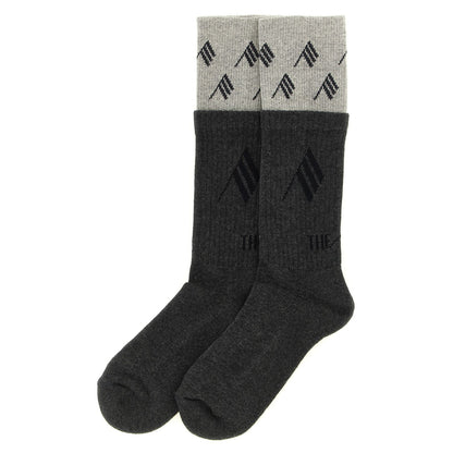 The Attico Gray Cotton Socks