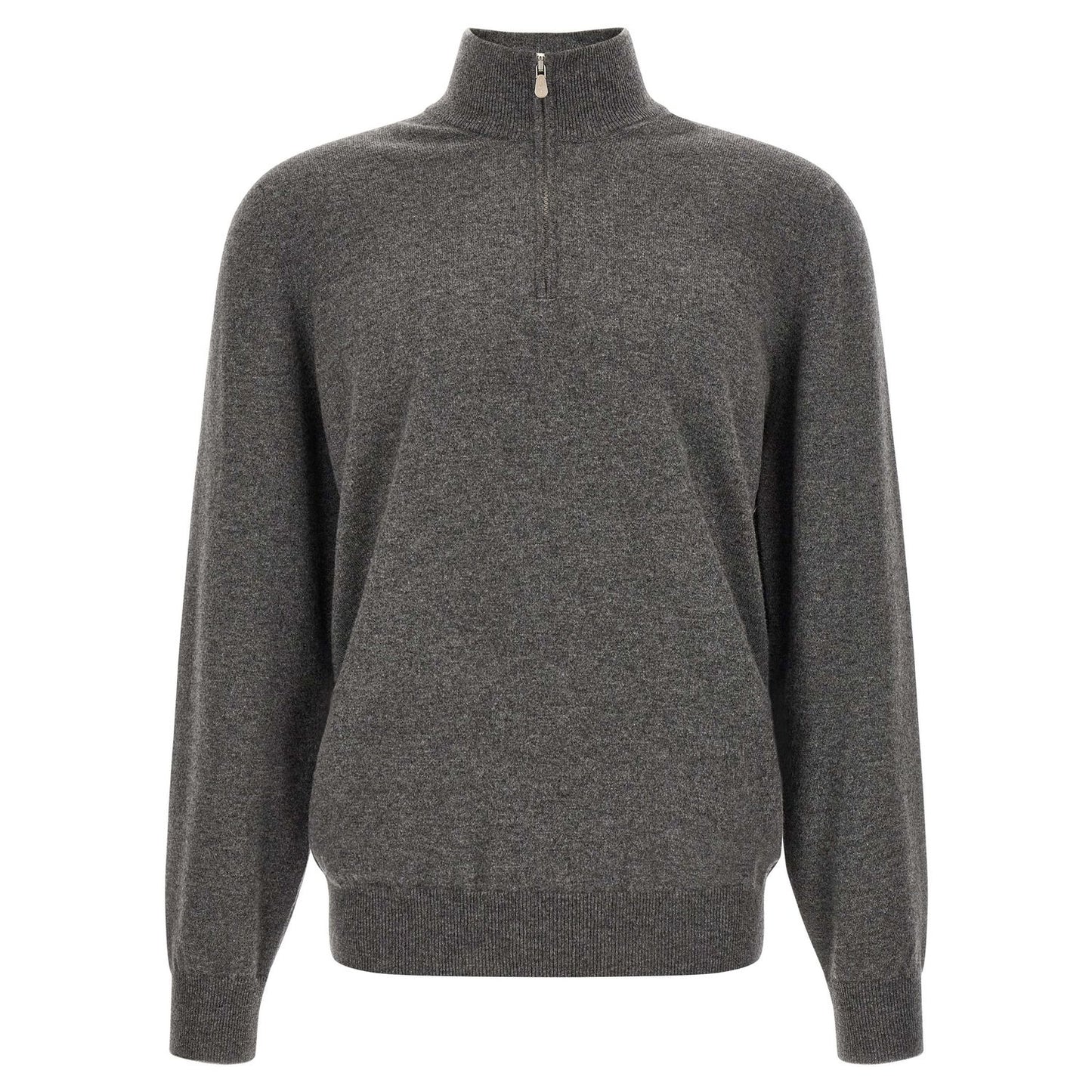 Brunello Cucinelli Gray Cashmere Cardigan