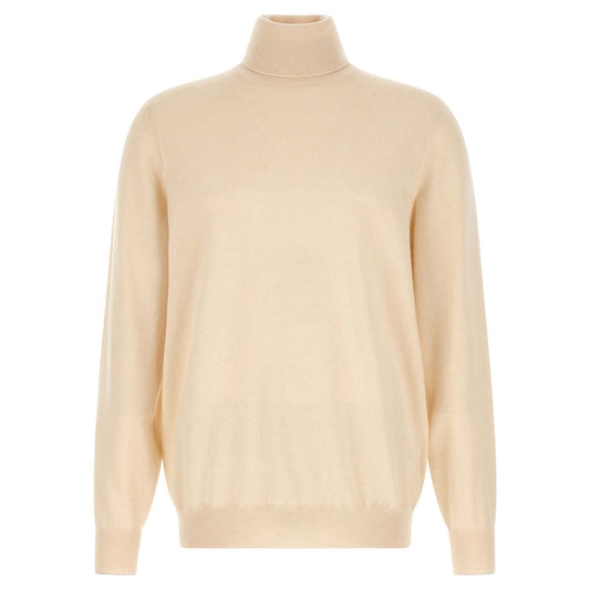Brunello Cucinelli White Cashmere Cardigan