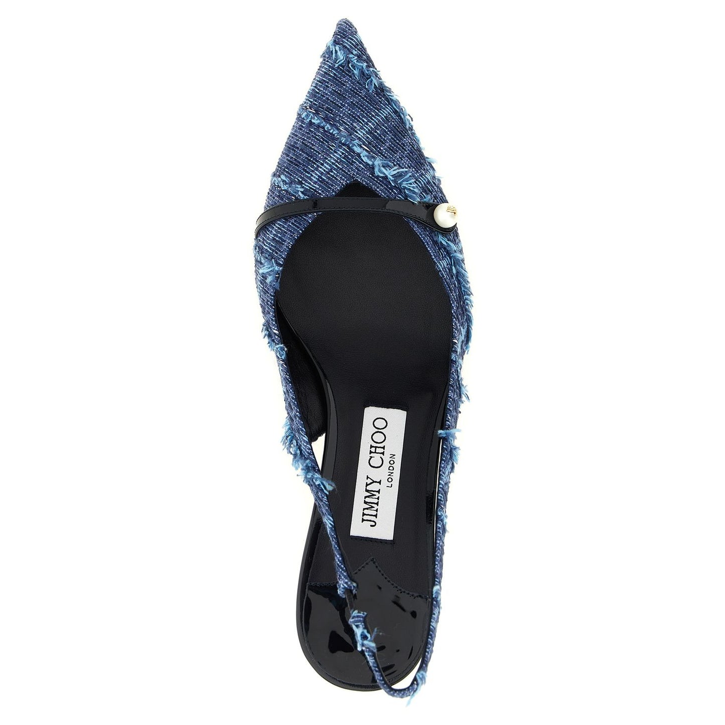 Jimmy Choo Multicolor Tencel Mid Heel Pumps