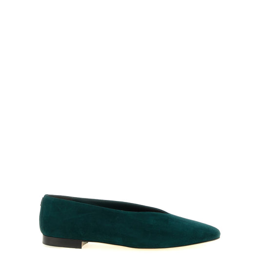 Jimmy Choo Bicolor Leather Ballet Flats