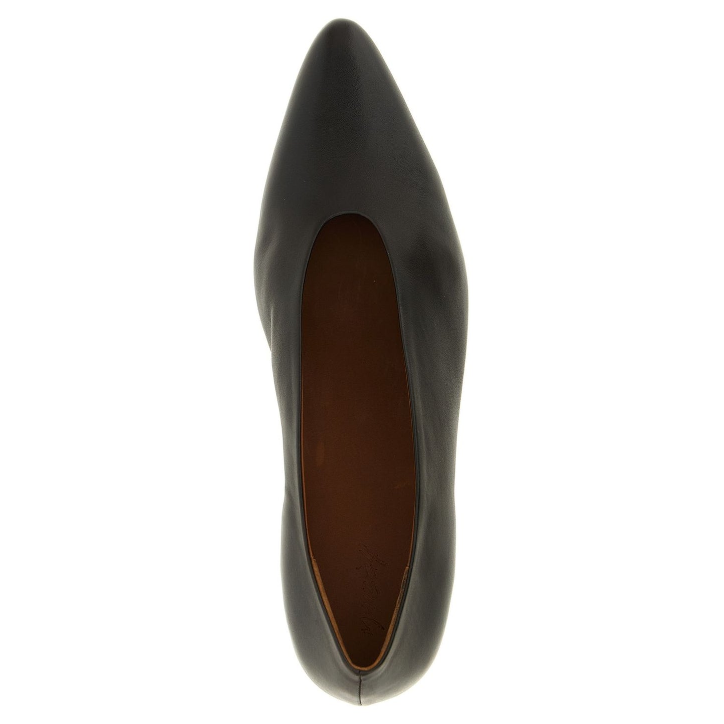 Marsell Brown Calfskin Mid Heel Pumps