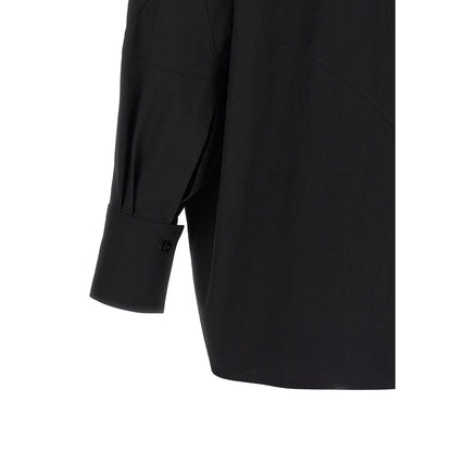 The Attico Black Cotton Blouse