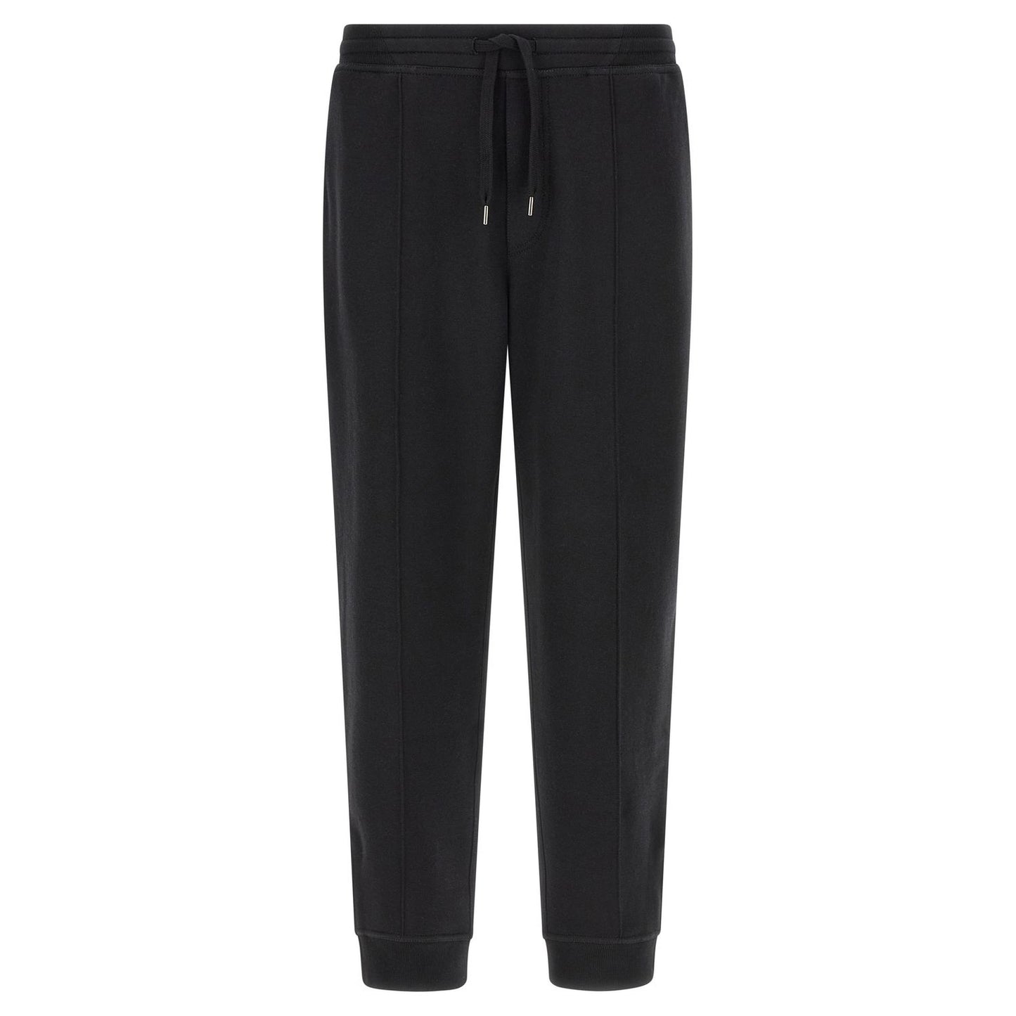 Brunello Cucinelli Black Cotton Joggers (Workout Pants)