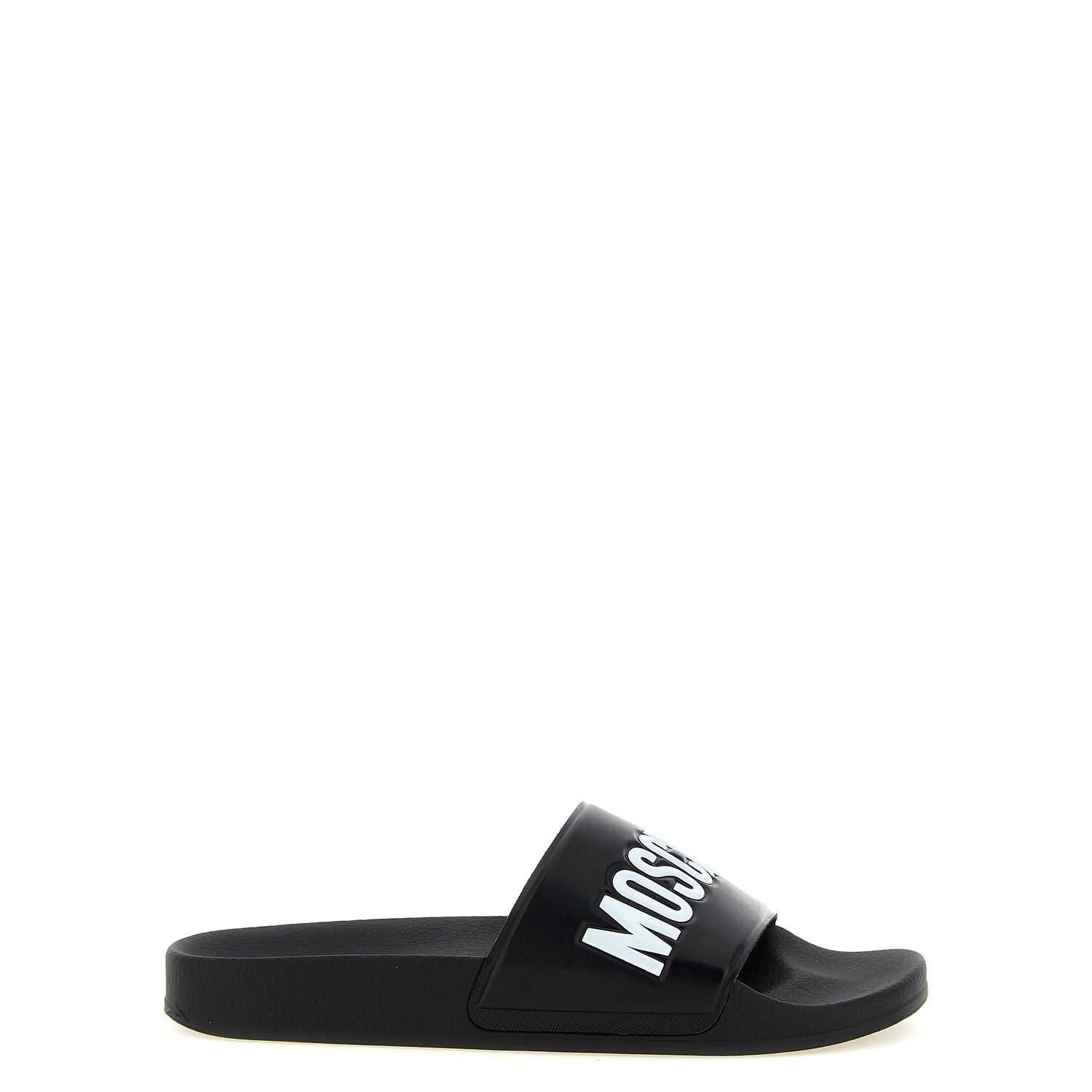 Moschino Bicolor Pvc Slides