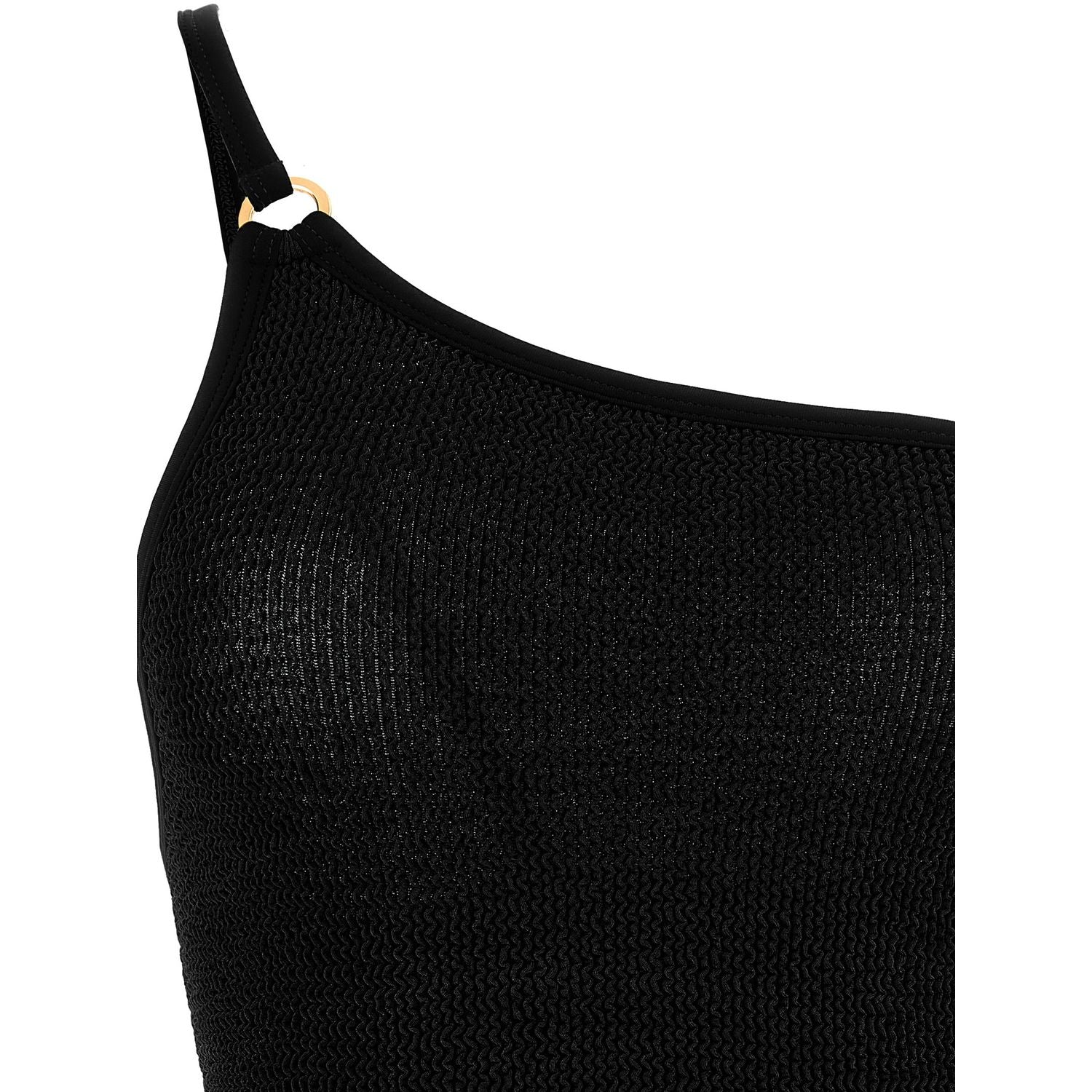 Hunza G Black Polyamide One-Piece Swimsuit