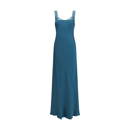 Forte_Forte Blue Acetate Long Dress