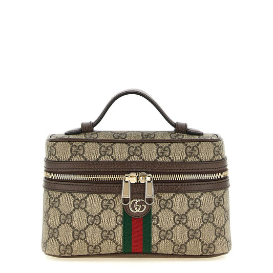 Gucci Beige Polyethylene Crossbody Bag