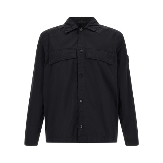 Stone Island Black Polyamide Blouse