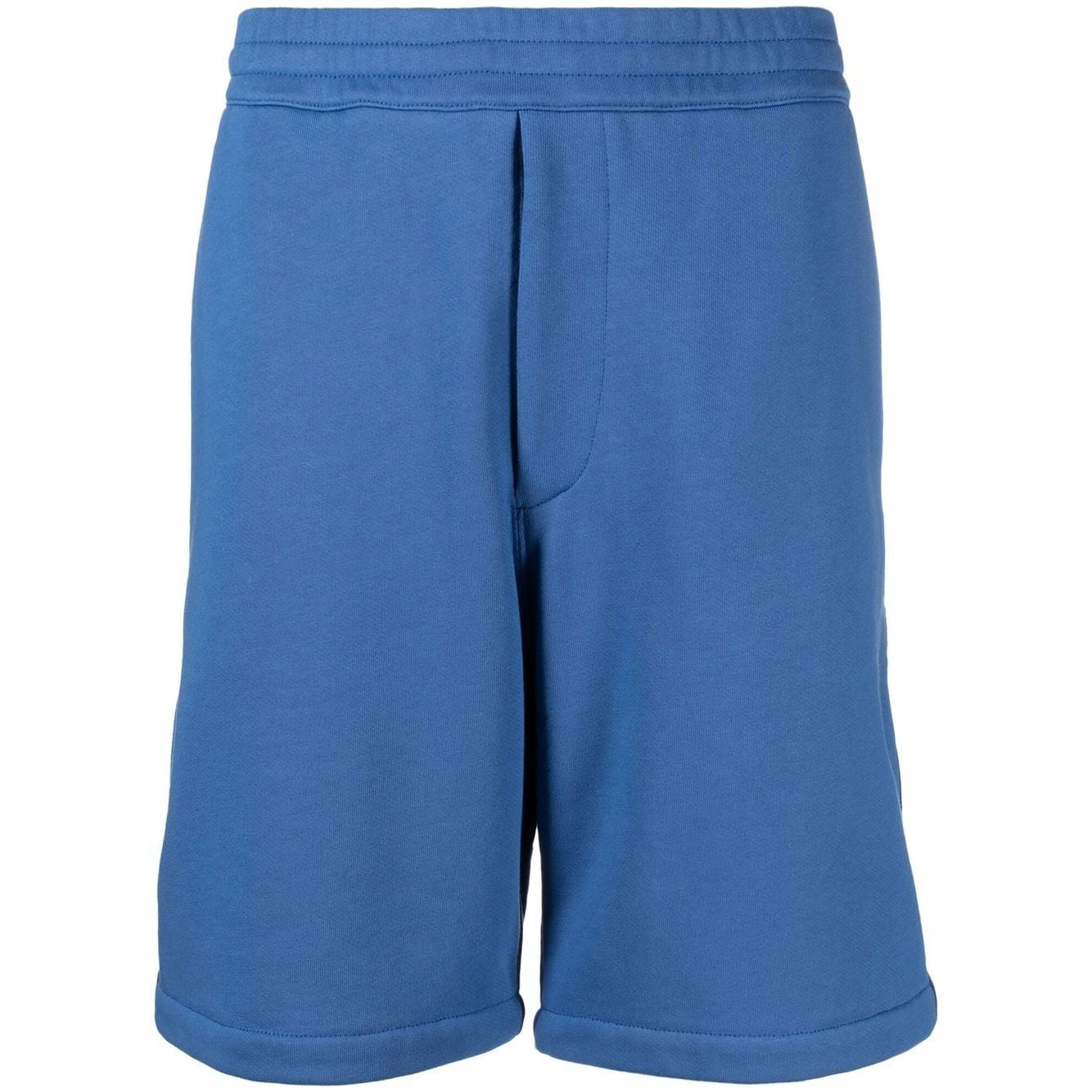 Alexander McQueen logo-tape jersey shorts