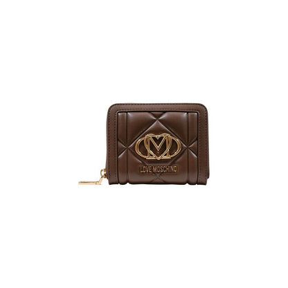 Love Moschino Brown Polyethylene Wallet