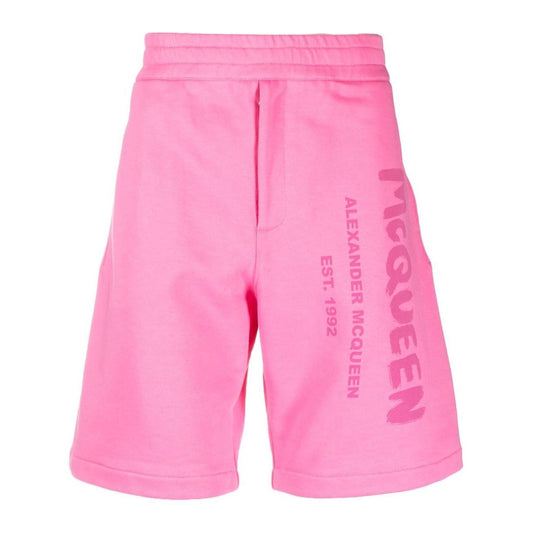 Alexander McQueen Graffiti-print Track Shorts