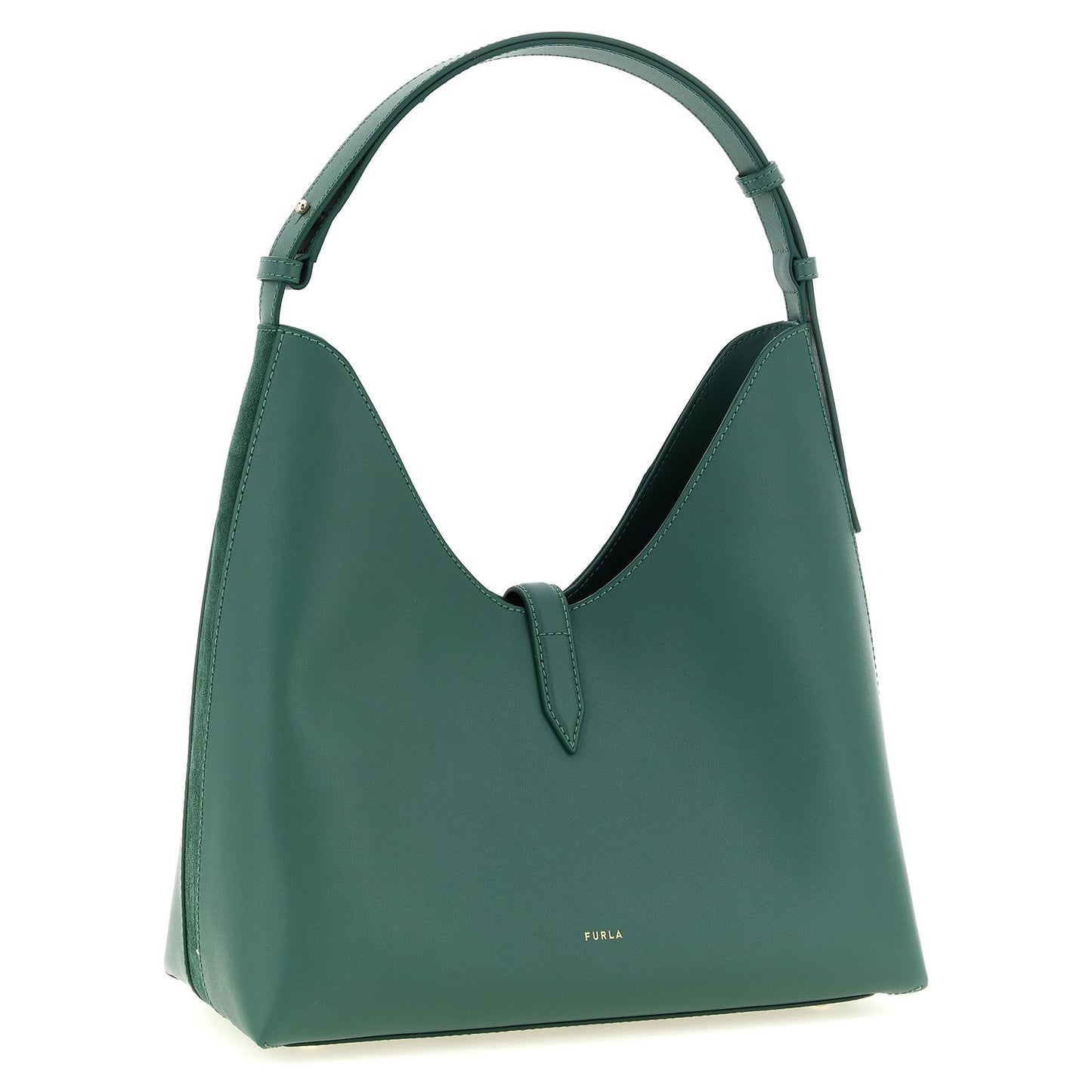 Furla Bicolor Calfskin Shoulder Bag
