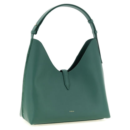 Furla Bicolor Calfskin Shoulder Bag