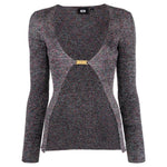 GCDS Sweaters Grey Topwear