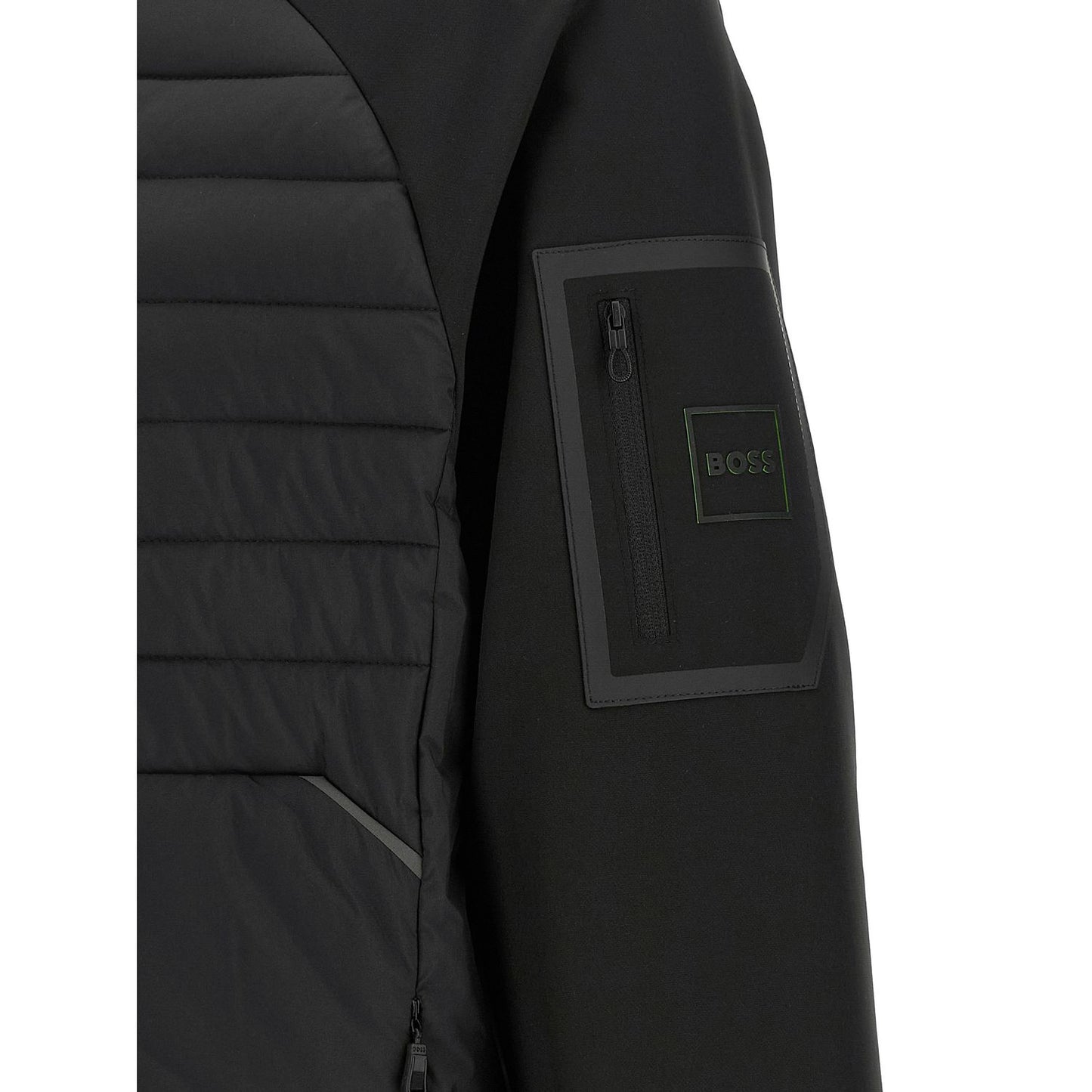 Hugo Boss Black Rubber Sweatshirt