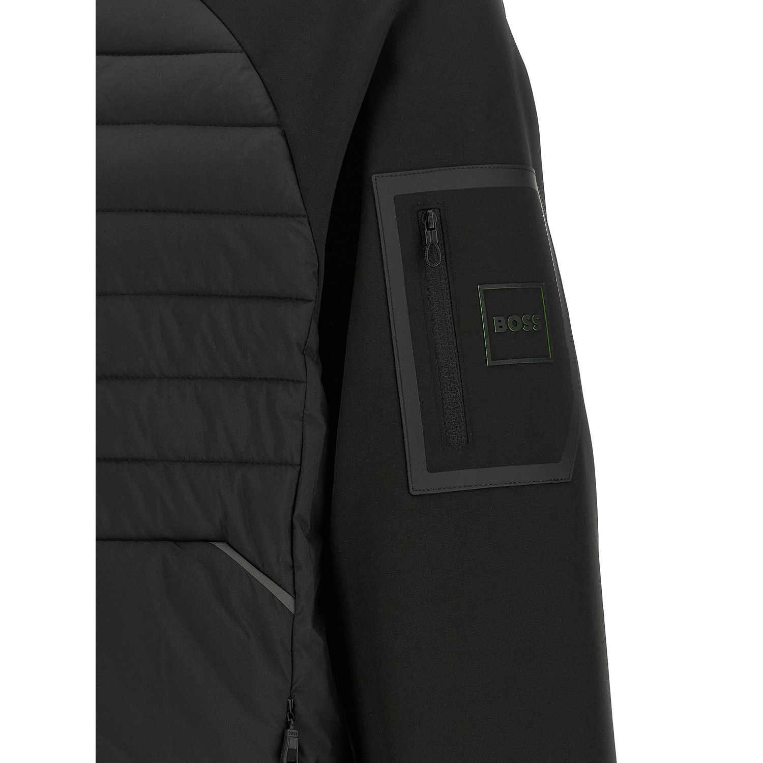 Hugo Boss Black Rubber Sweatshirt