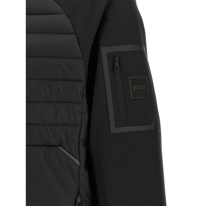 Hugo Boss Black Rubber Sweatshirt