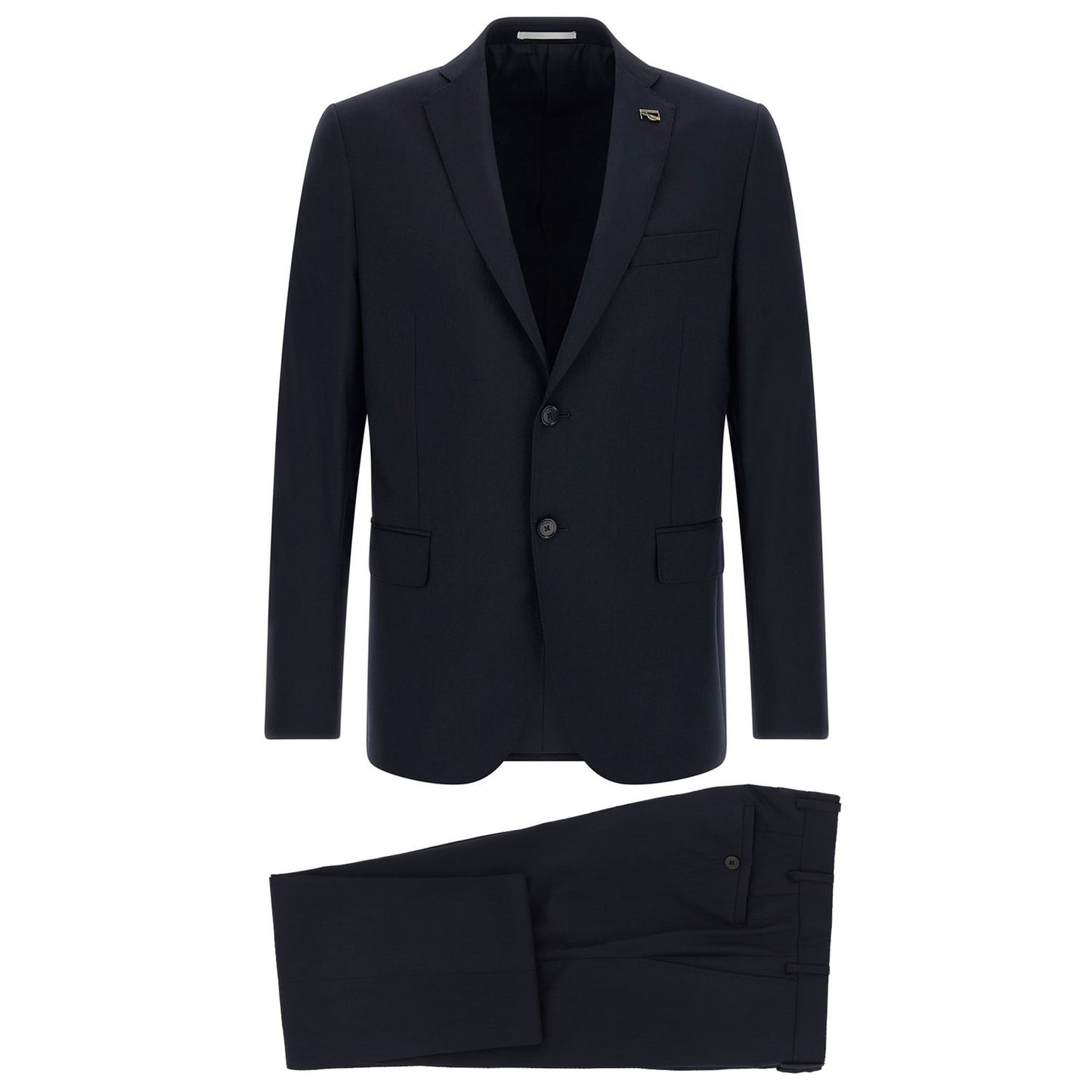 Pal Zileri Blue Wool Suit