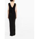 Saint Laurent draped sleeveless jersey dress Dresses