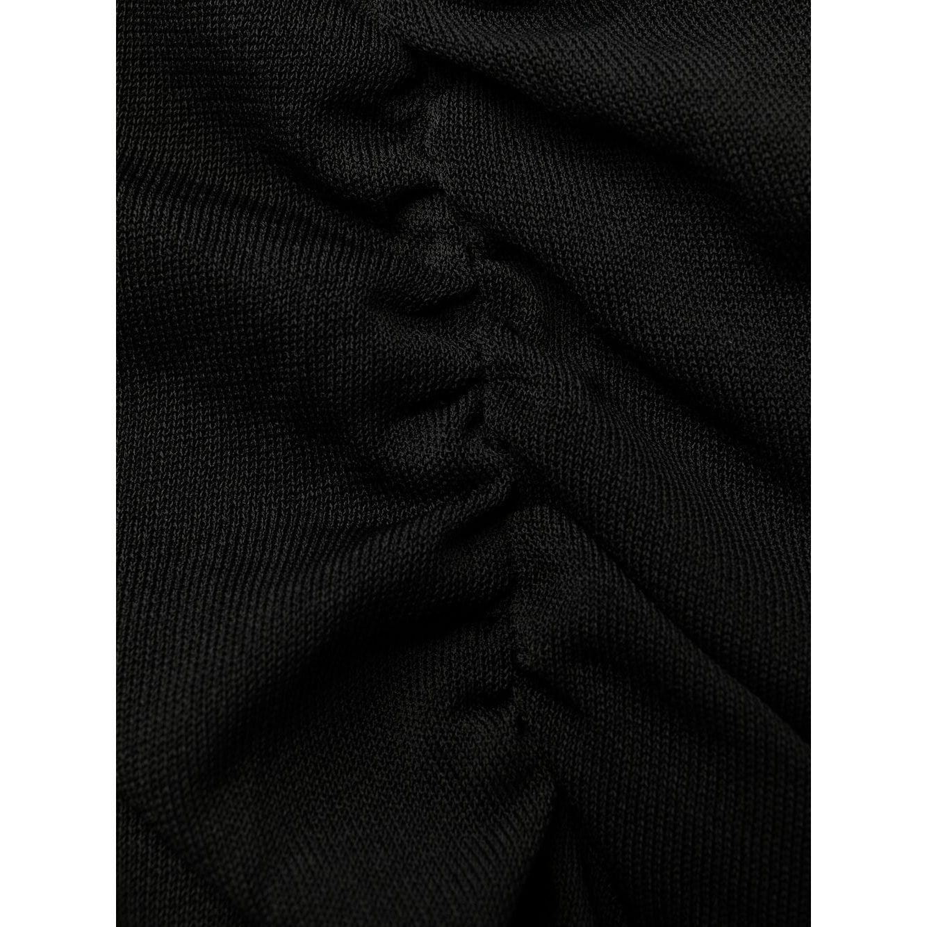 Saint Laurent semi-sheer one-sleeve long dress Dresses