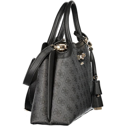 Guess Jeans Black Polyethylene Handbag