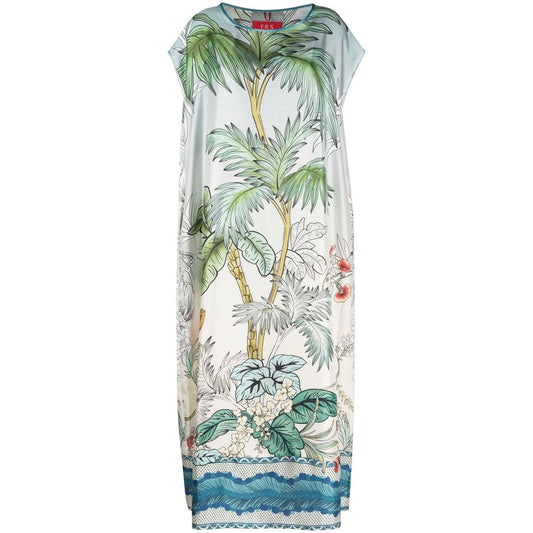 F.R.S . Dresses Clear Blue