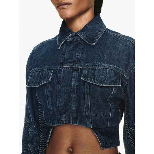 Off White Cropped denim jacket Jackets