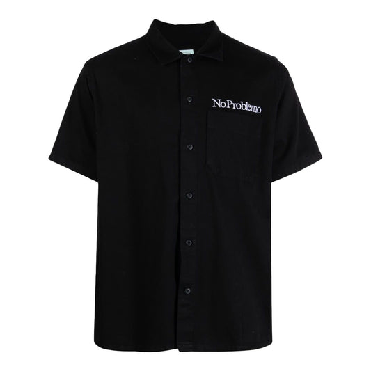 Aries Shirts Black Shirts