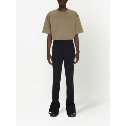 Off White Wool skinny trousers Trousers