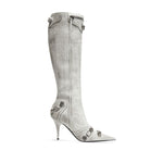 Balenciaga cagole leather boots Boots