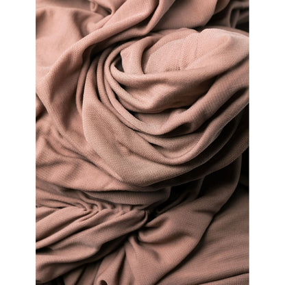 Saint Laurent Sleeveless Draped Minidress Dresses