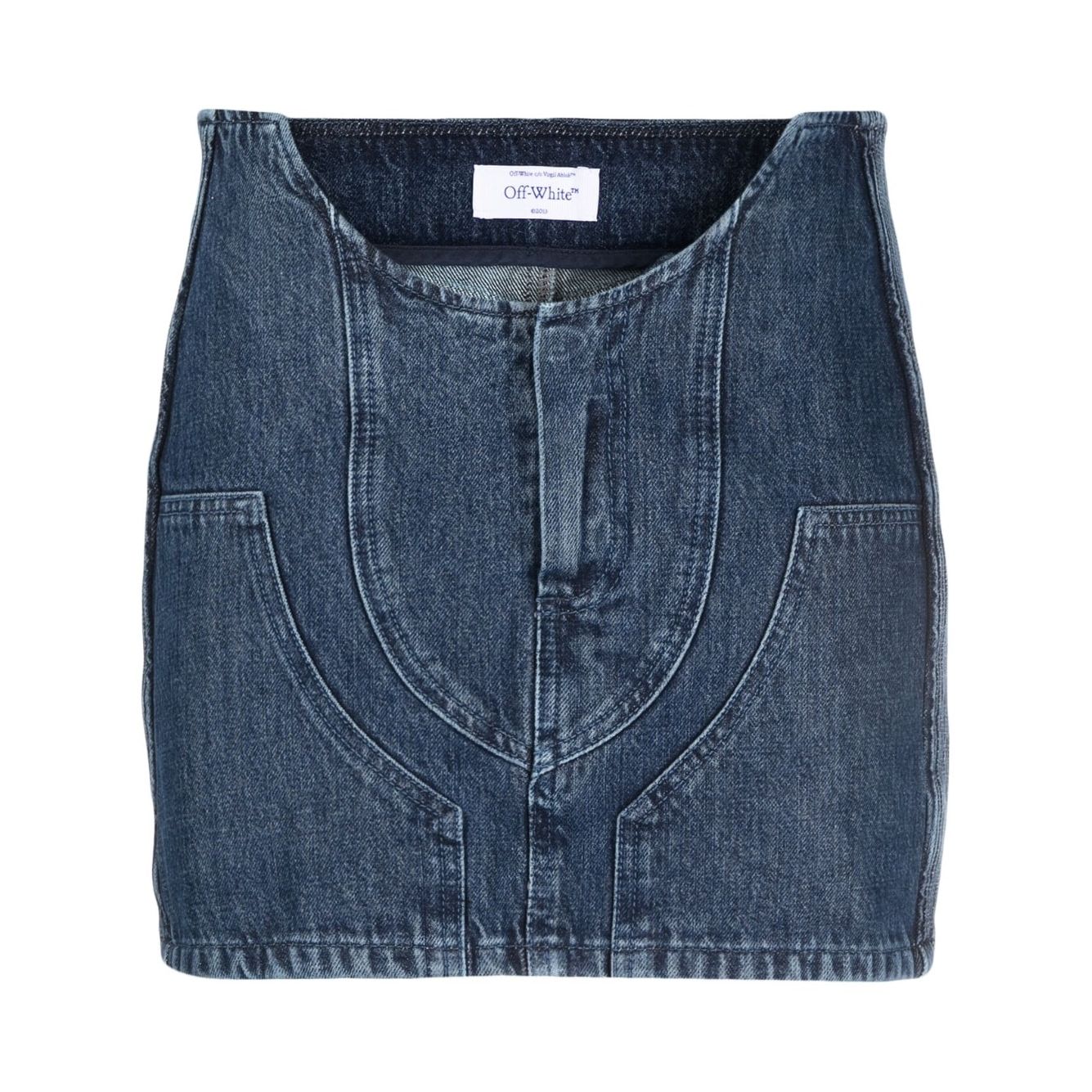 Off White Denim mini skirt