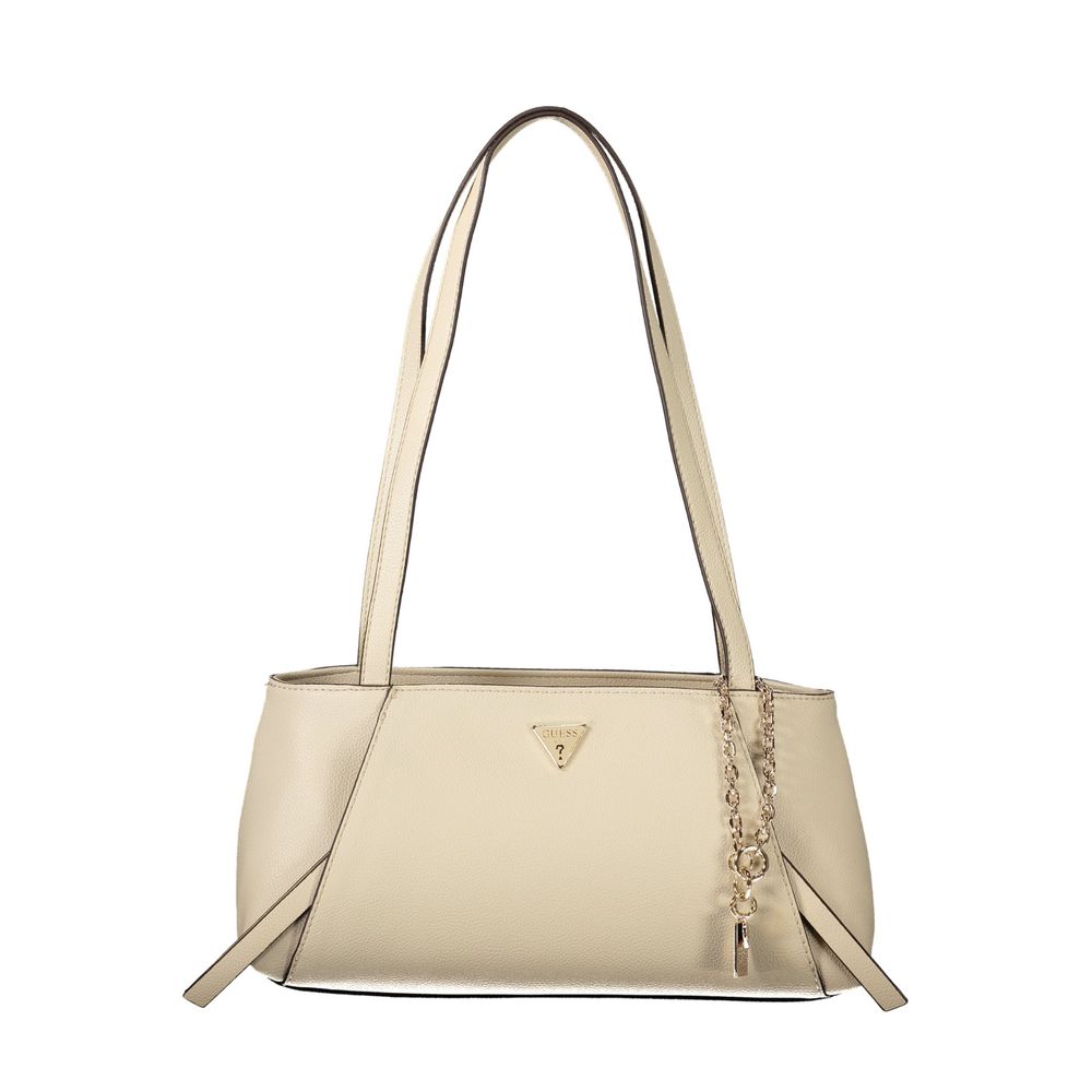 Guess Jeans Beige Polyurethane Women's Bag