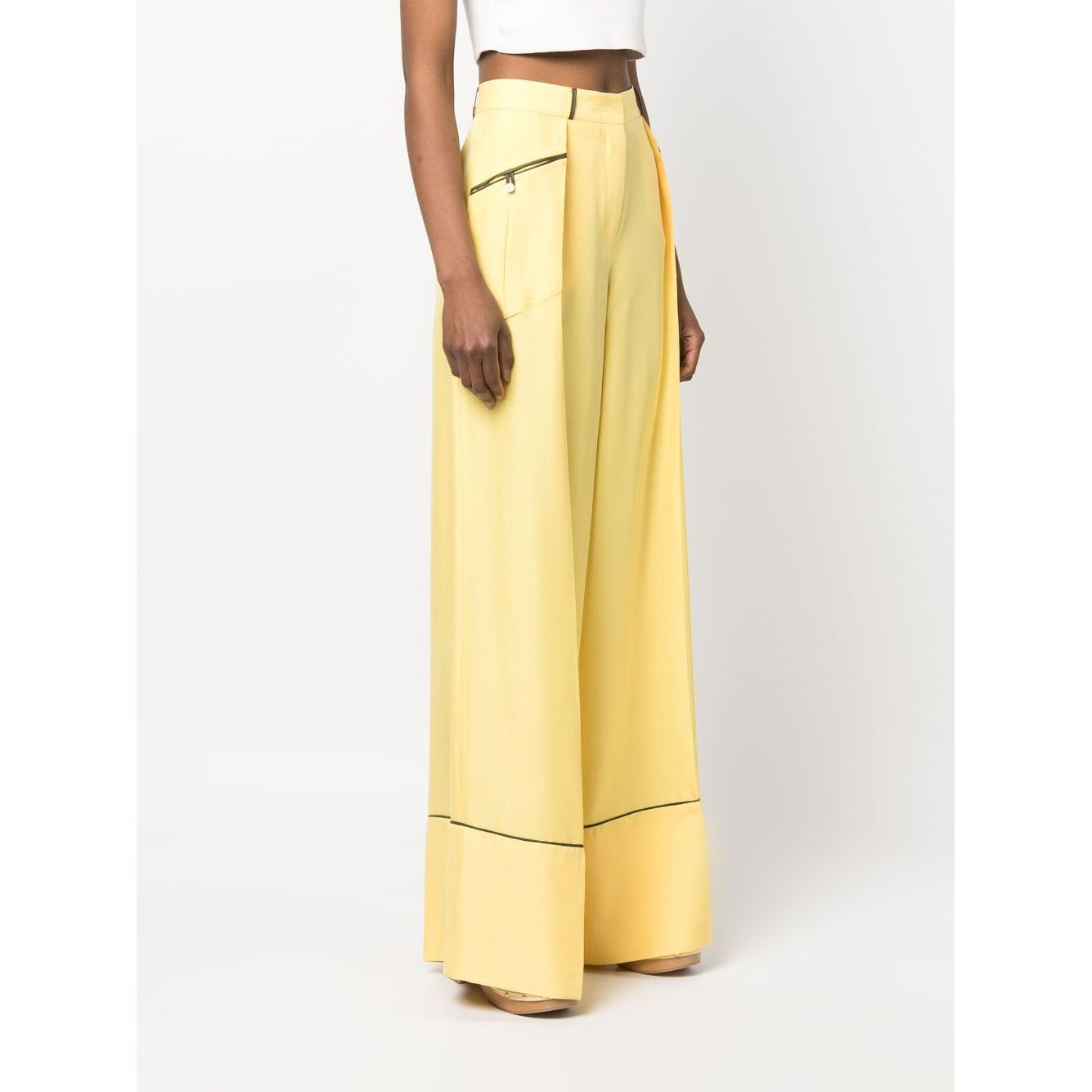 Bally Trousers Yellow Trousers