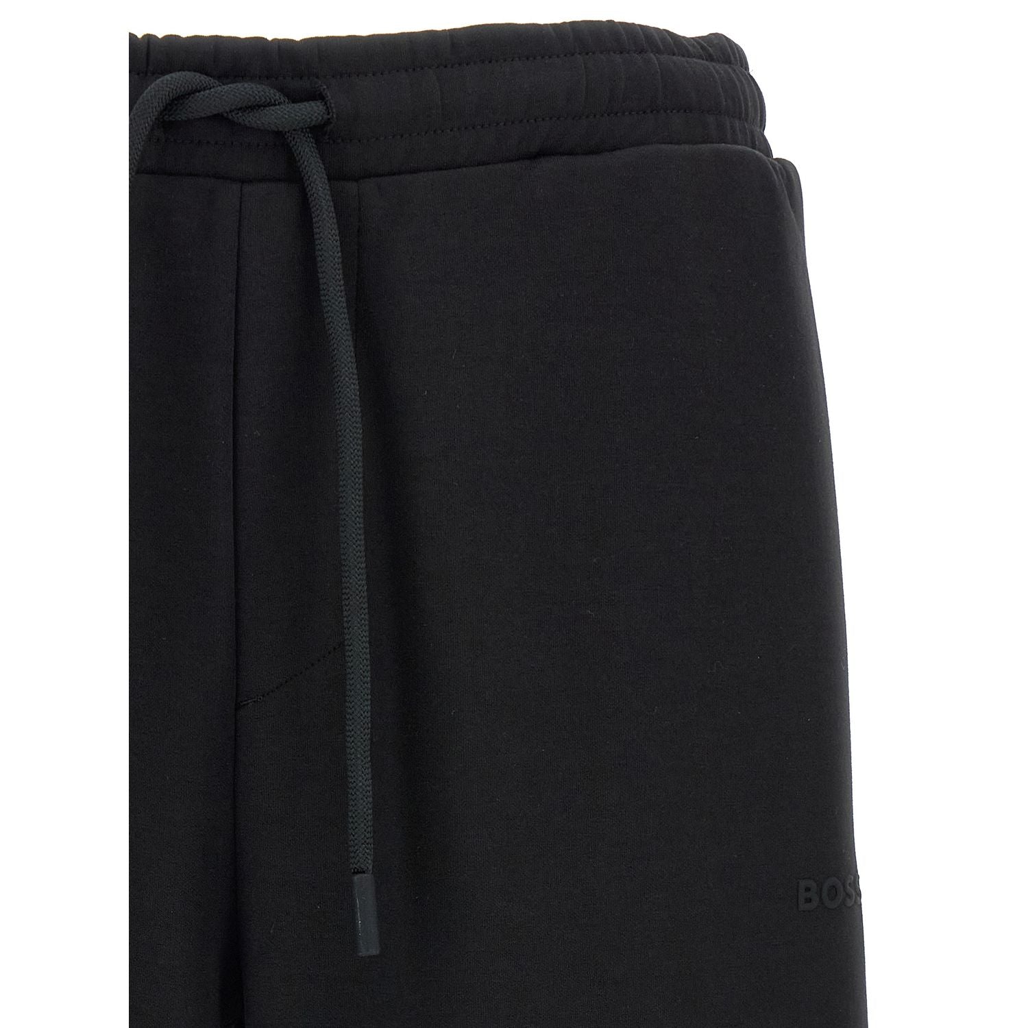 Hugo Boss Black Cotton Joggers (Workout Pants)