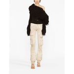 The Attico Trousers Beige Trousers