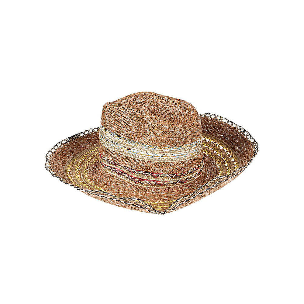 Exquisite J Raffia Fedora hat Scarves Hats & Gloves