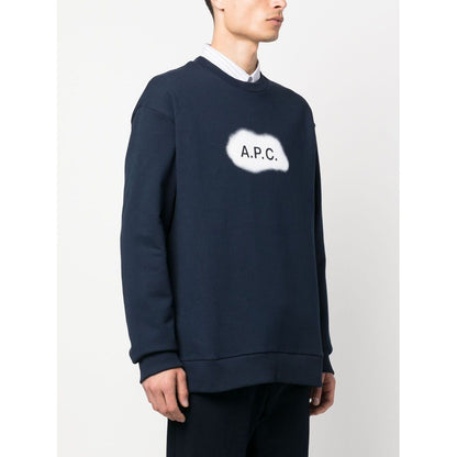 A.P.C. Sweaters Blue