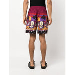 Pleasures Shorts Bordeaux Short trousers