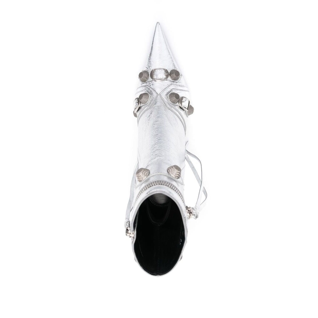 Balenciaga Cagole leather ankle boots