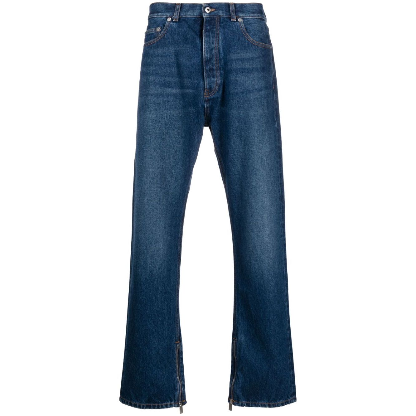Off White High-waisted straight jeans Jeans